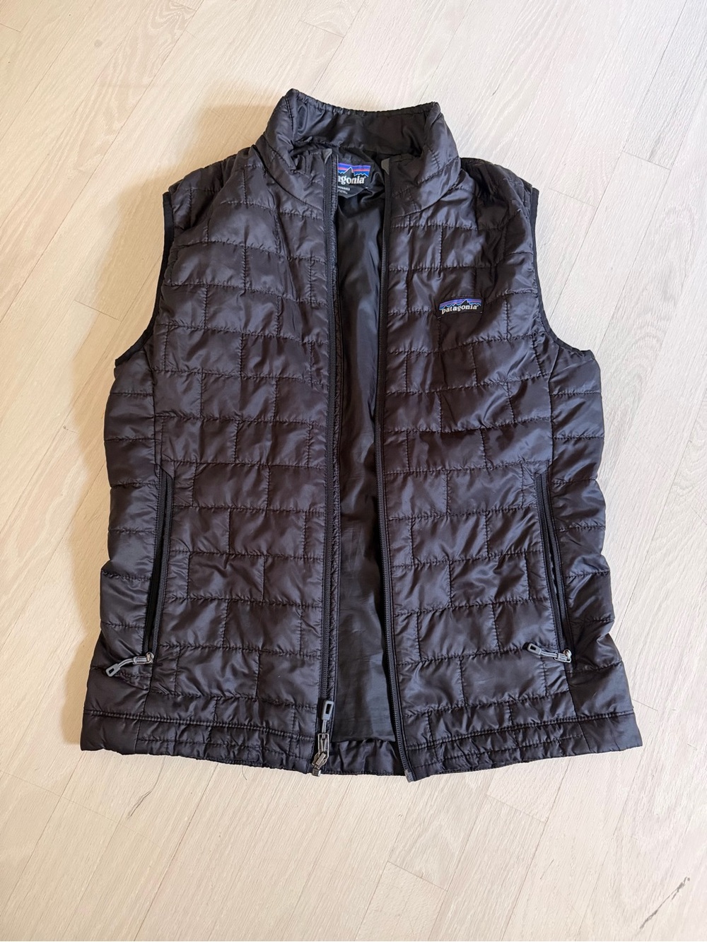 Patagonia Men’s Black Quilted Puffer Vest